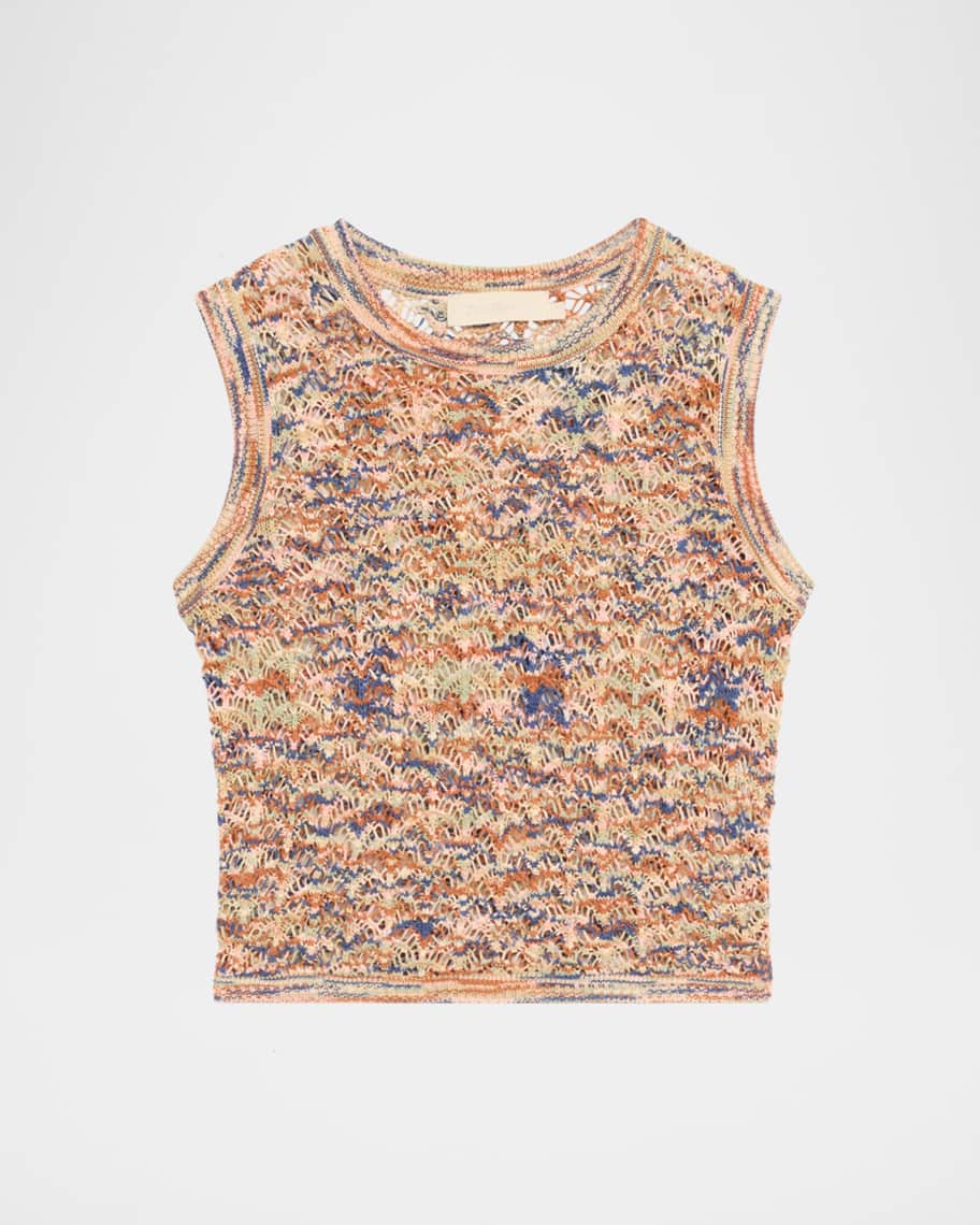 Zimmermann Wylie Crop Tank Top | Neiman Marcus