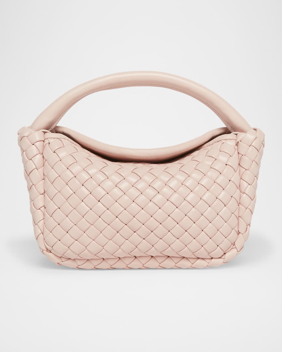 Bottega Veneta Cobble Mini Leather Top-Handle Bag | Neiman Marcus