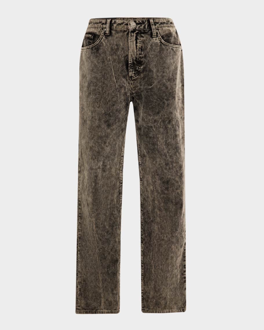ORR☆982 Corduroy Denim Pants Women Kora Super Black at AG Jeans Official Store