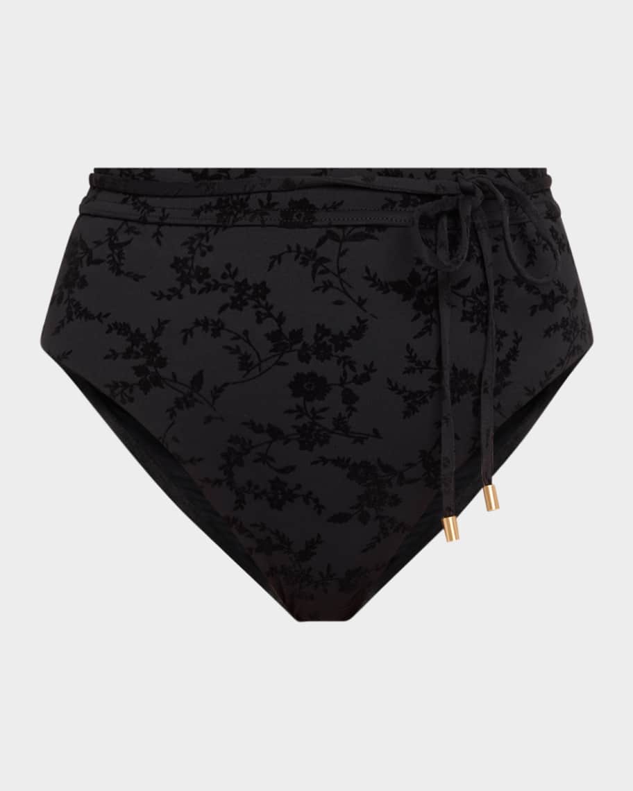 ZIMMERMANN☆関税込み☆Wylieプリントビキニセット ZIMMERMANN Wylie Scarf-Tie Bikini Set In Floral Print | Holt