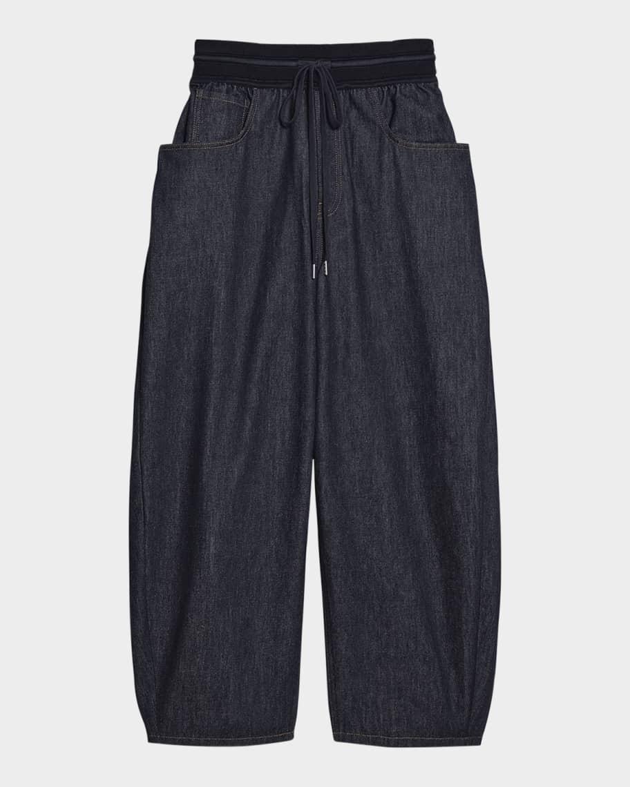 Men's Raw Denim Cocoon Jeans