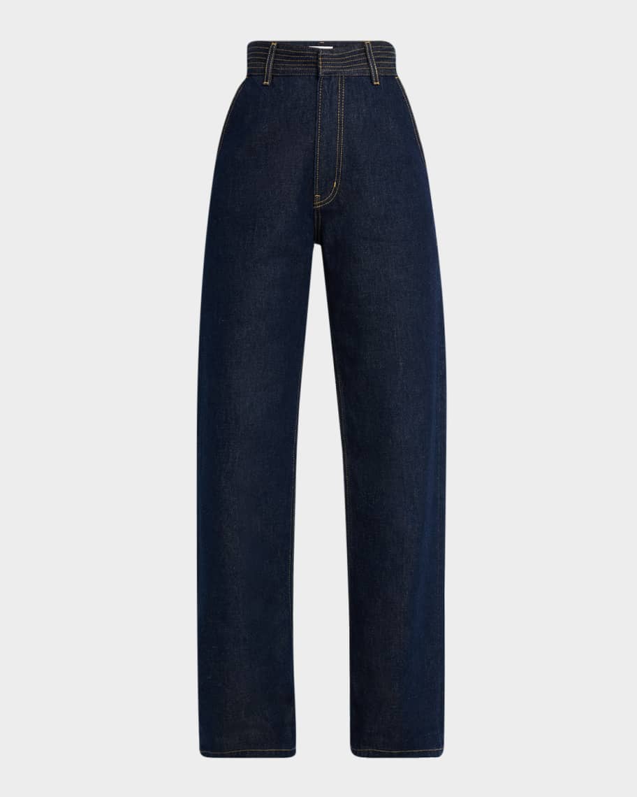 パンツ OUT OF FRAMEdenimpants FRAME The Trapunto Trouser Rinse Jeans | Neiman Marcus