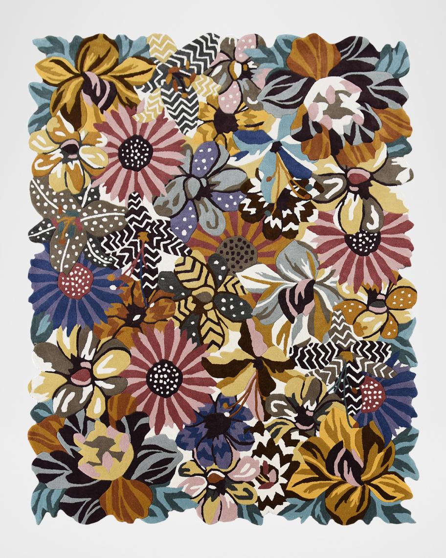 MacKenzie-Childs Milano Floral Rug, 8' x 10' | Neiman Marcus