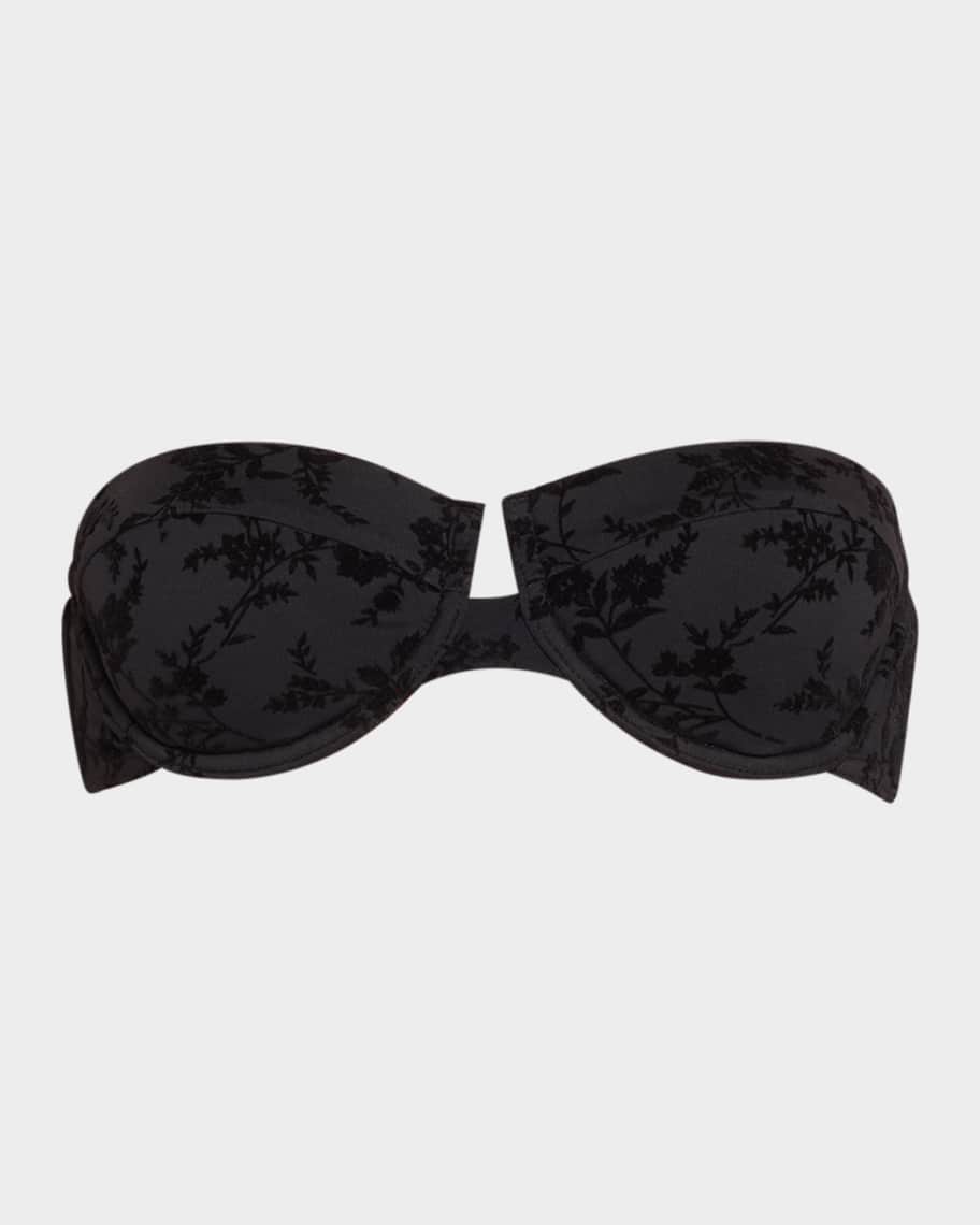 Zimmermann Wylie Textured Balconette Bikini Top | Neiman Marcus
