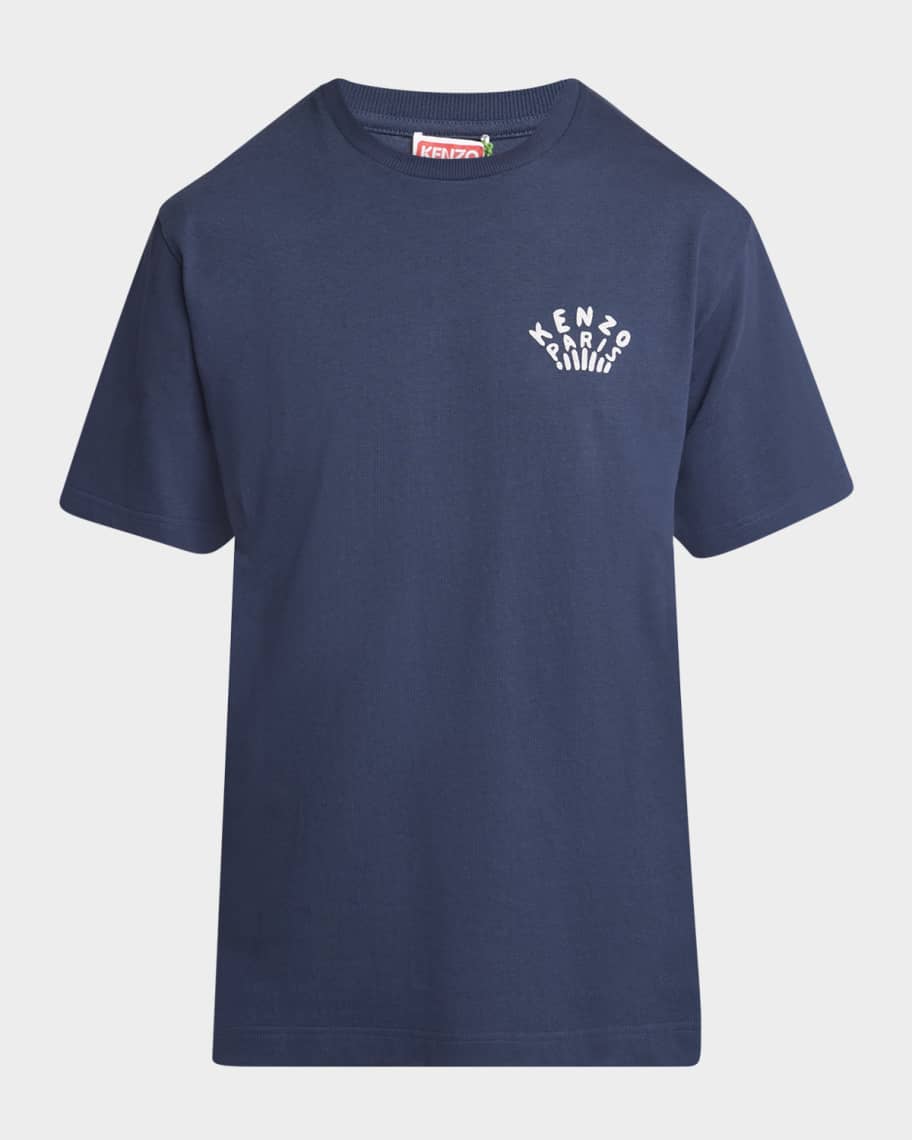 国内発送/KENZO/'KENZO Dragonfly' 刺繍 コットン Tシャツ Kenzo Men's Embroidered Dragonfly T-Shirt | Neiman Marcus