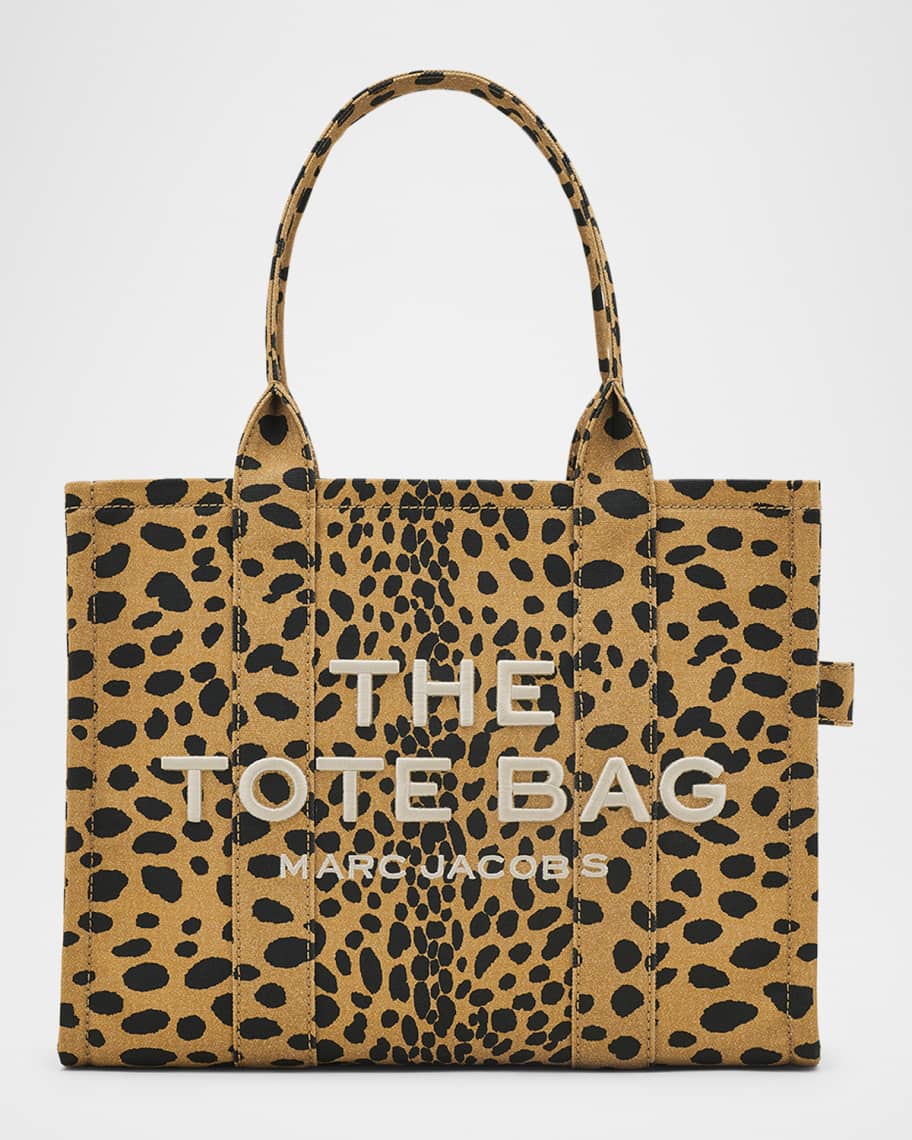 トートバッグ MARC JACOBS THE CHEETAH CANVAS MEDIUM TOTE BAG Marc Jacobs The Medium Cheetah Canvas Tote Bag | Neutrals
