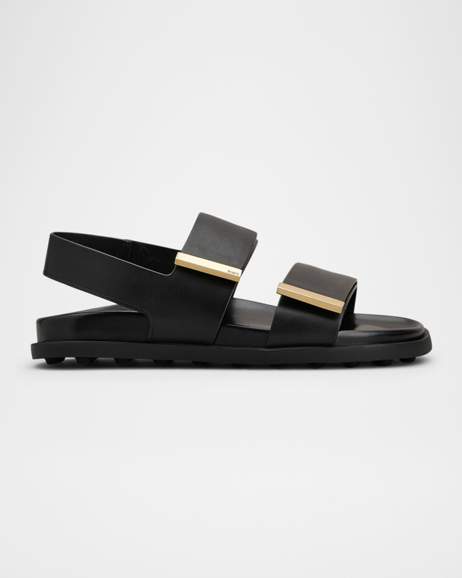 フラットシューズ TOD'S SMOOTH LEATHER FLAT SANDALS nm_4905551_100106_m
