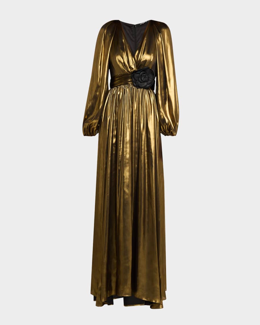 Rachel zoe rosalie liquid chiffon gown online