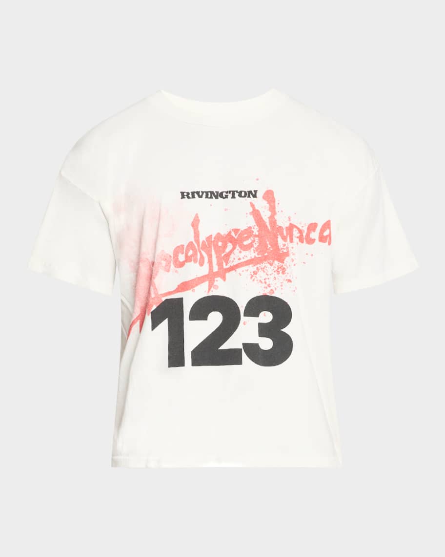 Rivington Roi Rebis☆関税込☆APOCALYPSE NUNCA CVA半袖Tシャツ RRR123 Apocalypse Nunca T-Shirt - Feuille Luxury