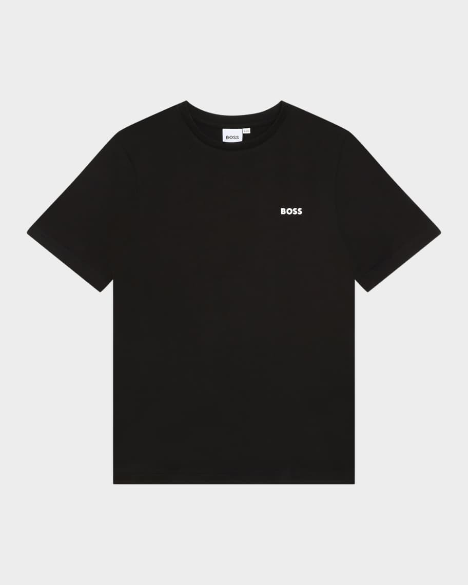 Tシャツ・カットソー BOSS Moon Graphic Print Cotton T-Shirt Black BOSS moon-print Cotton T-shirt | Black | FARFETCH IN