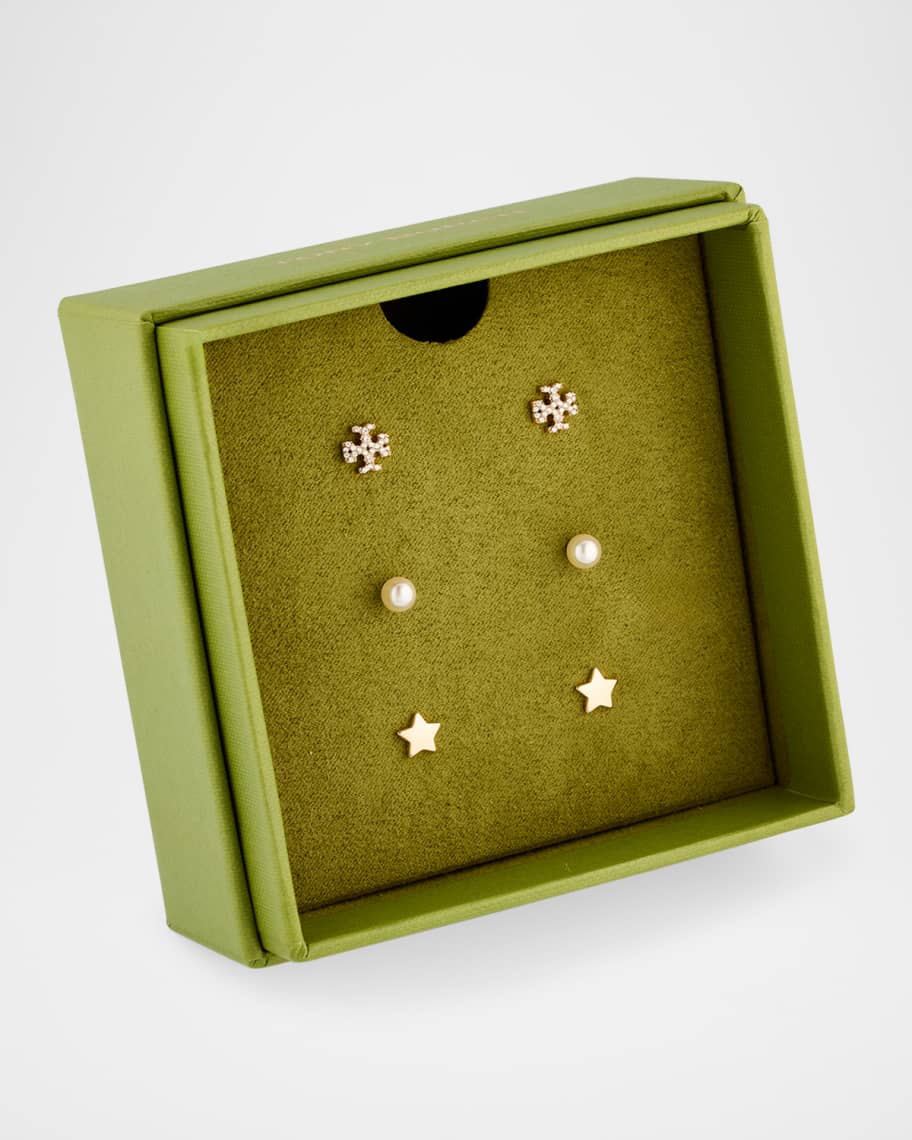 Tory Burch Kira Stud Earring Gift Set | Neiman Marcus