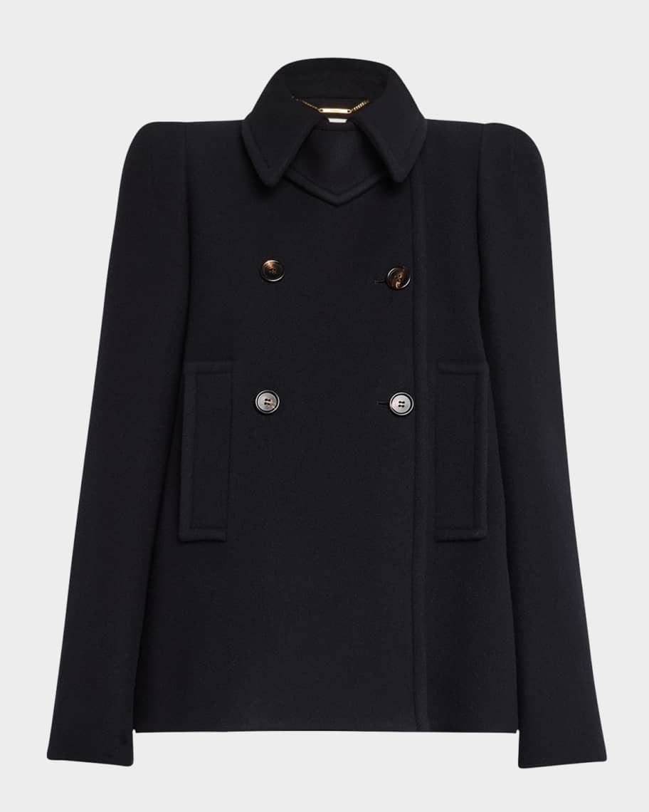 コート CHLOE OVERSIZED DOUBLE-BREASTED COAT IN WOOL Chloé Oversized Double Breasted Coat In Wool | Chloé US