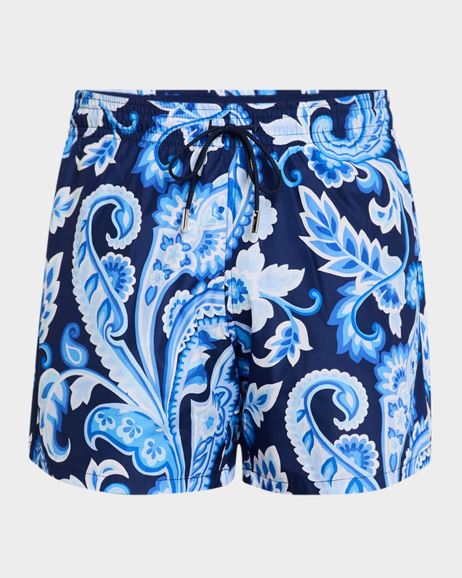 水着 Etro Paisley Nylon Swim Shorts Etro Men's Paisley Swim Shorts | Neiman Marcus