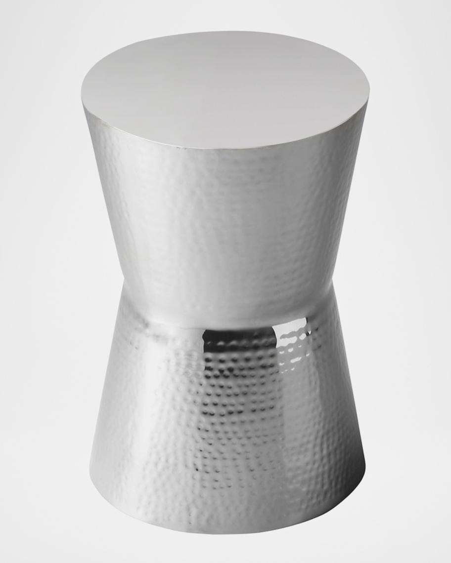 Butler Specialty Co Dimple Hammered Side Table/Stool | Neiman Marcus