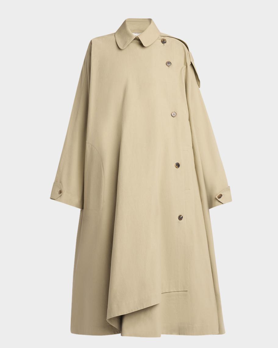 The Row Aralia Long A-Line Coat | Neiman Marcus