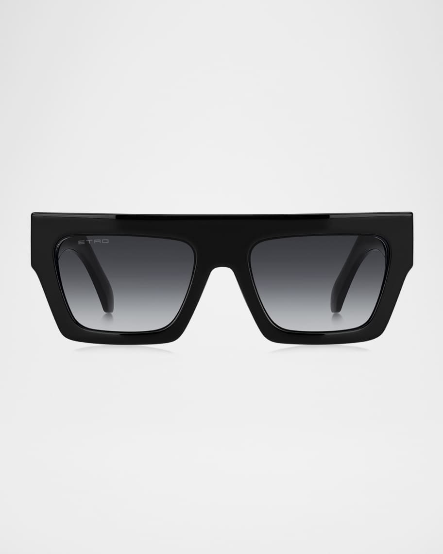 エトロ　カーテン Etro Etroscreen Nylon Rectangular Sunglasses | Neiman Marcus