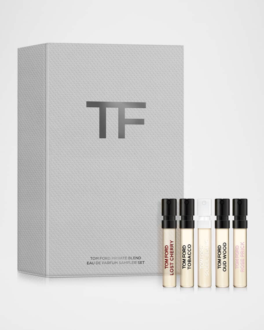 TOM FORD Private Blend Sampler Eau de Parfum Set, 5 x 0.07 oz