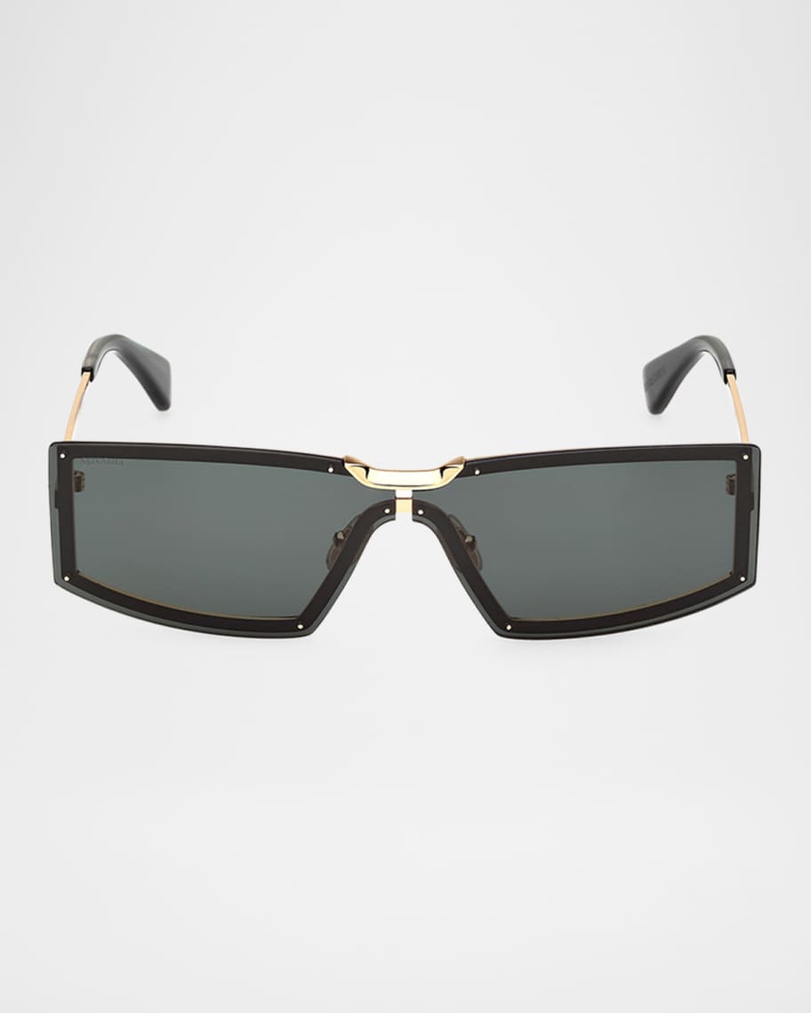 Max Mara Brown Metal Sunglasses