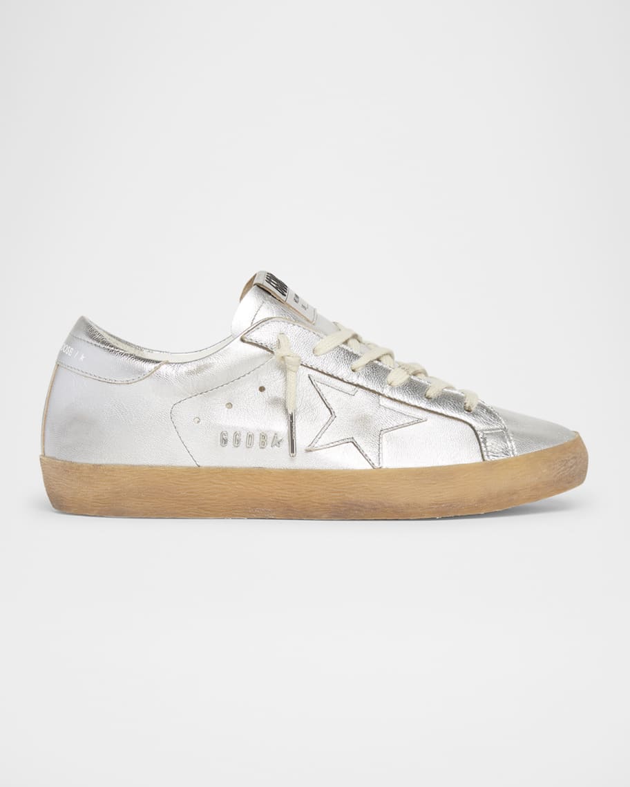 スニーカー Golden  Superstar Leather Upper Sneakers Golden Goose Super-Star Leather Upper Mustard/White Womens