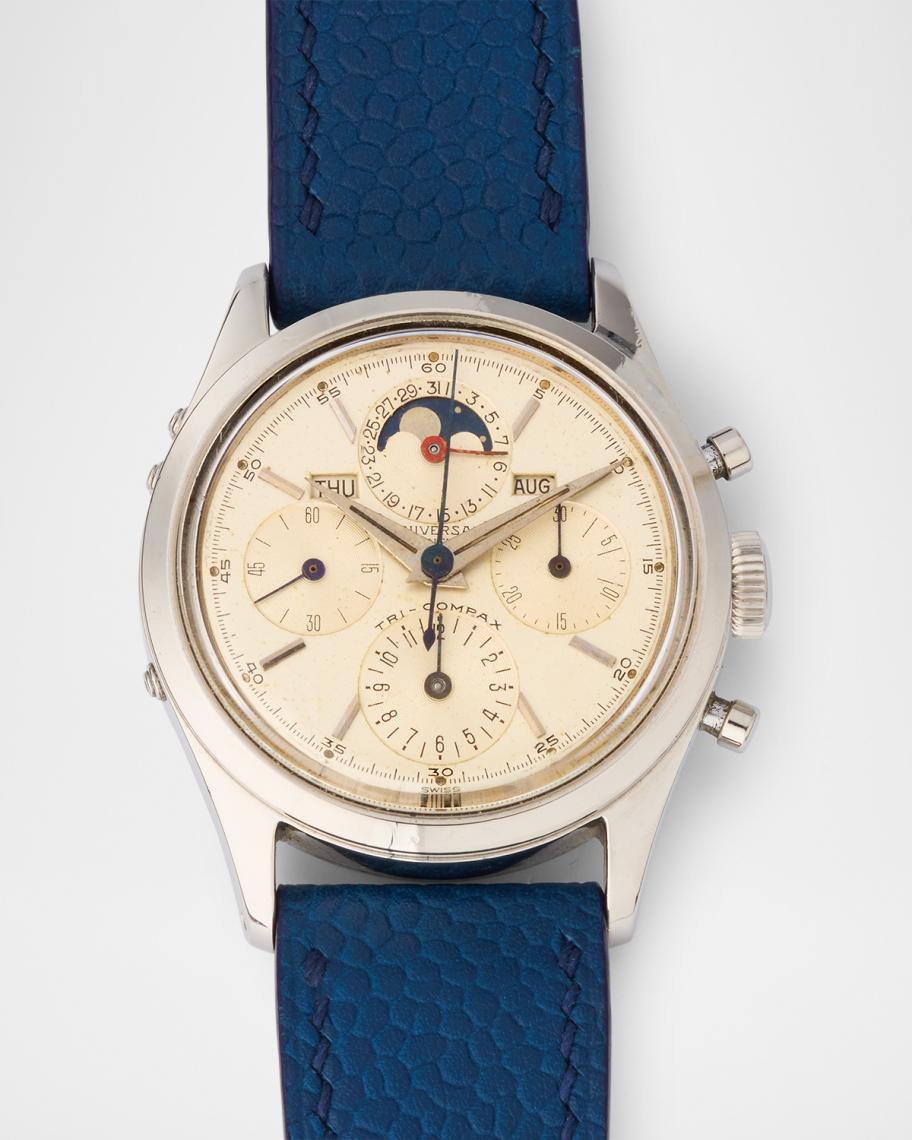 Lot De 4 Mouvements De Montres Vintage - Genève, Tavannes, Neiman Marcus, Girard Perregaux