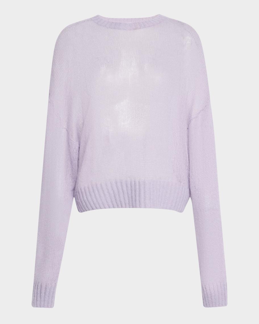 Brunello Cucinelli Mohair Shetland Gauze Knit Sweater Neiman Marcus