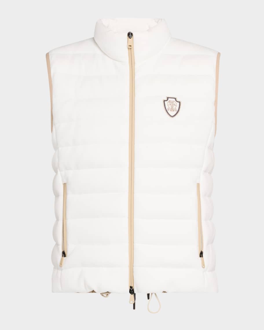 ダウンベスト BRUNELLO CUCINELLI LOGO DOWN VEST Brunello Cucinelli Down vest Brunello Cucinelli