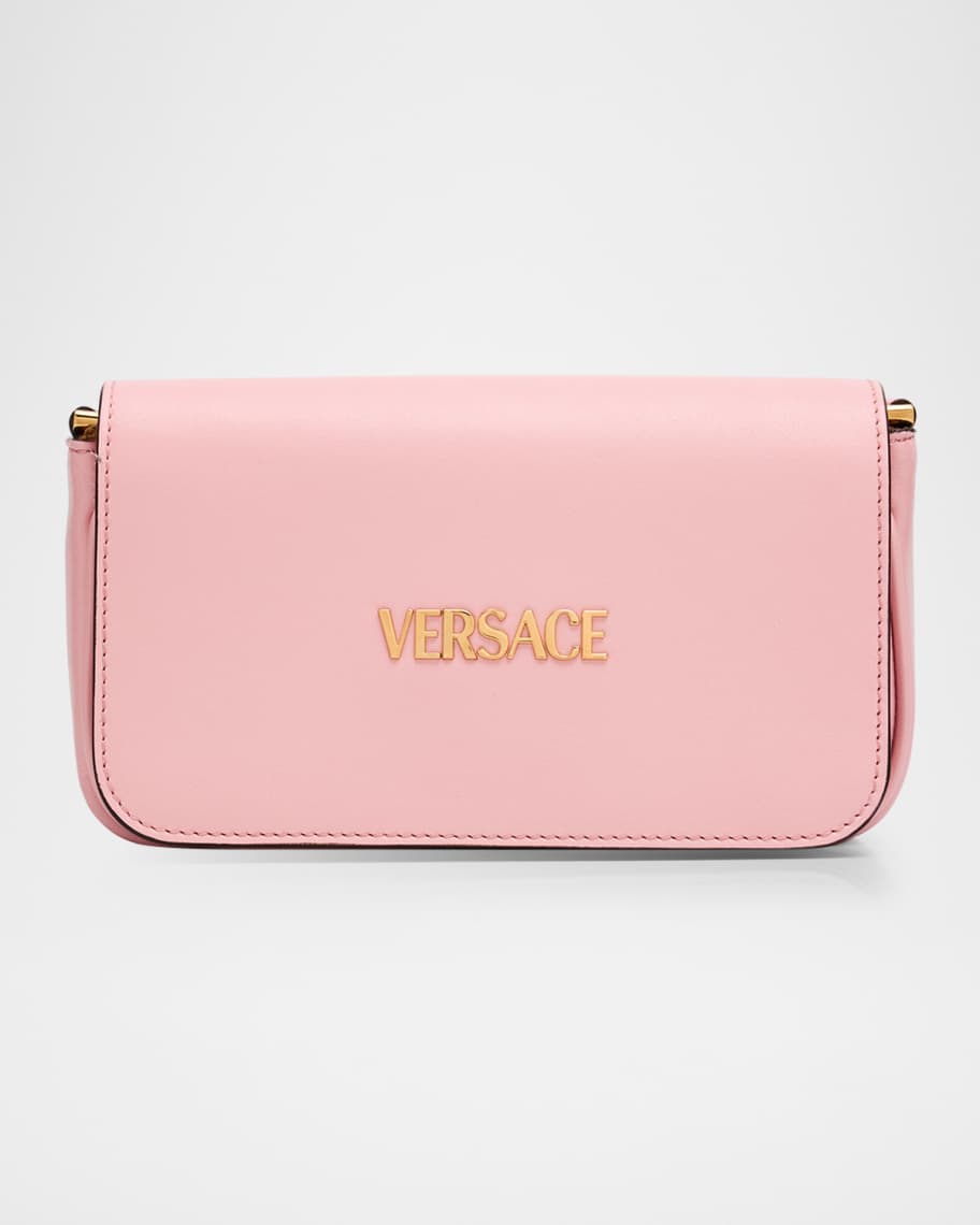 ショルダーバッグ・ポシェット Mini Vitello Shoulder Bag - Versace - Leather - Pink 90_1018747-