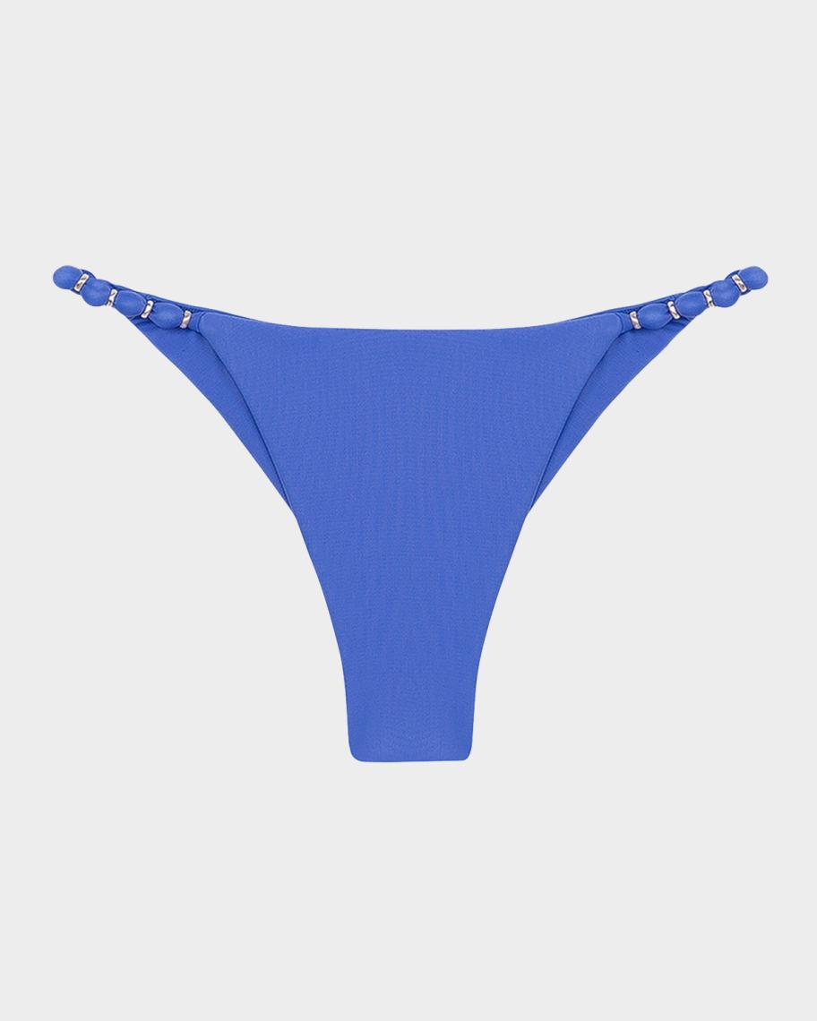 Vix Solid Beads Cheeky Bikini Bottoms | Neiman Marcus