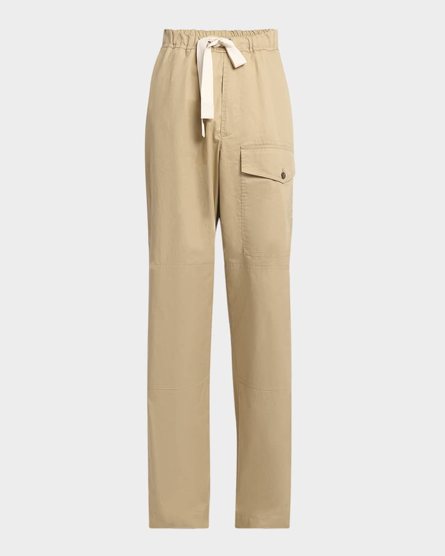【送料&関税込】Dries Van Noten Peaches Bis Pants Dries Van Noten Belted Peaches Pants in Olive | Santa Fe Dry