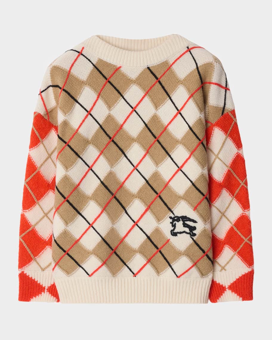 トップス Burberrys 100% GEELONG LAMS WOOL Burberry's 100% Geelong Lambswool Sweater Gold Button Logo