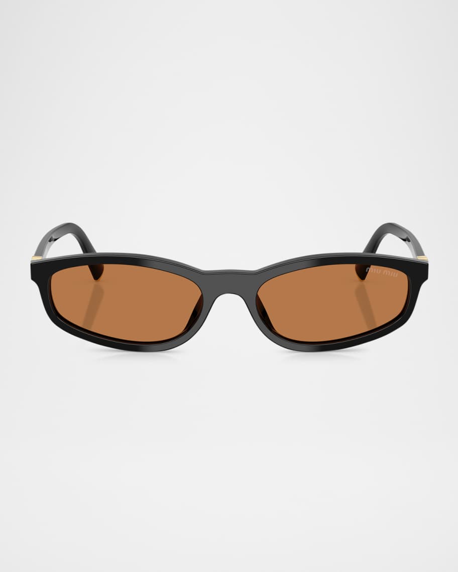 MIU MIU スクエアフレムサンクラス MU07YS VAU6S1 MU01YSF Asian Fit sunglasses Honey Tortoise | SmartBuyGlasses US