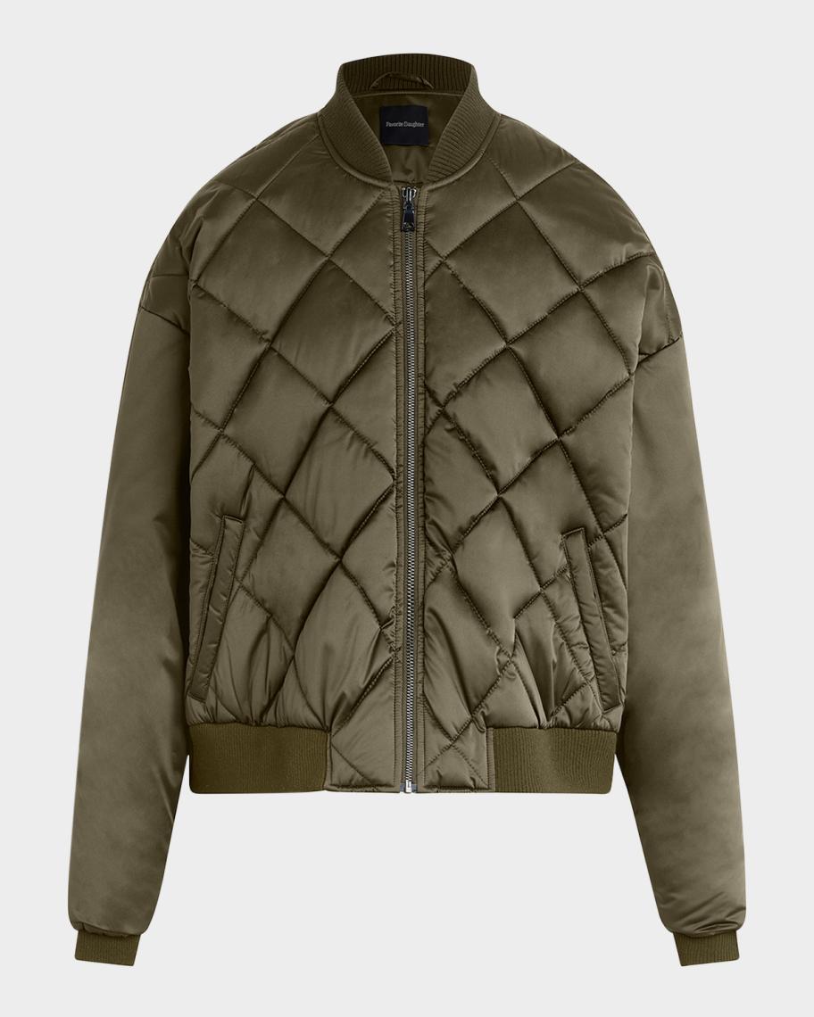 Favorite Daughter The Favorite Quilted Bomber Jacket | Neiman Marcus