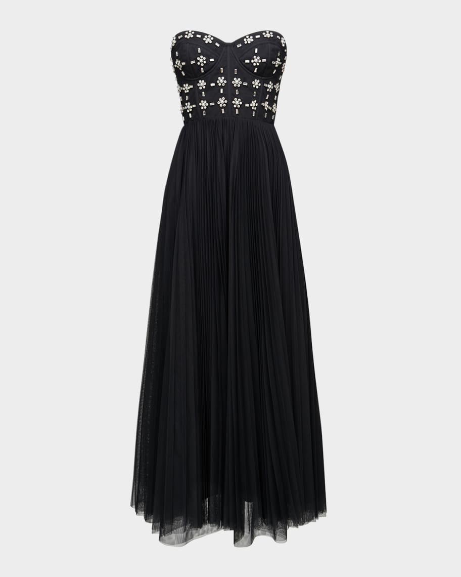 Theia embellished tulle gown on sale