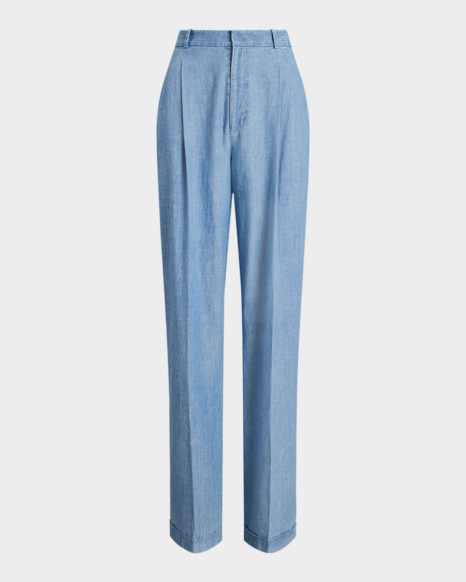 パンツ QUIRA SS22 Camel cotton wide leg pant (Q309MC Q0072) Quira Camel Cotton Wide Leg Pant | italist