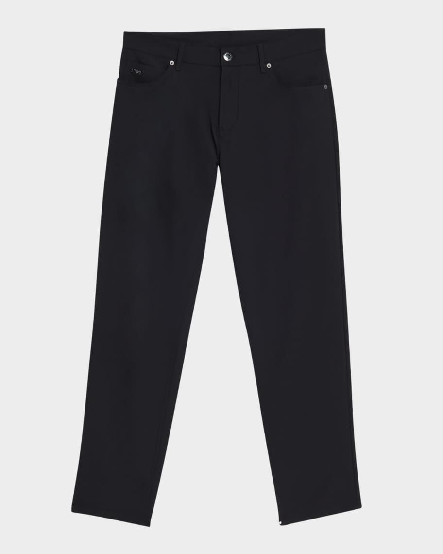 Emporio Armani Men's Stretch Five-Pocket Pants | Neiman Marcus