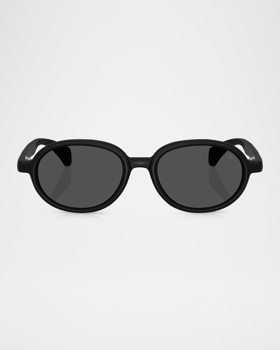Moncler Men's ME8006 Oval Sunglasses | Neiman Marcus