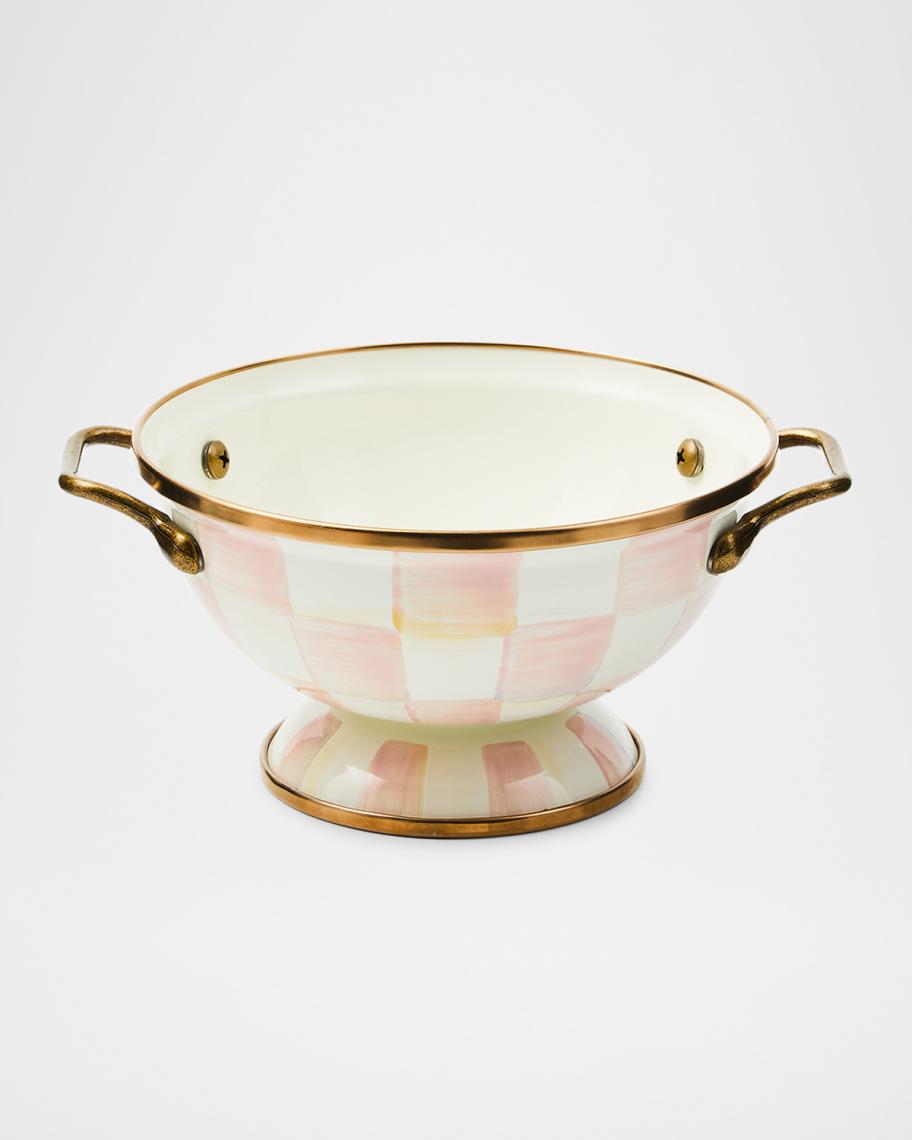 MacKenzie-Childs Rosy Check Simply Anything Bowl | Neiman Marcus