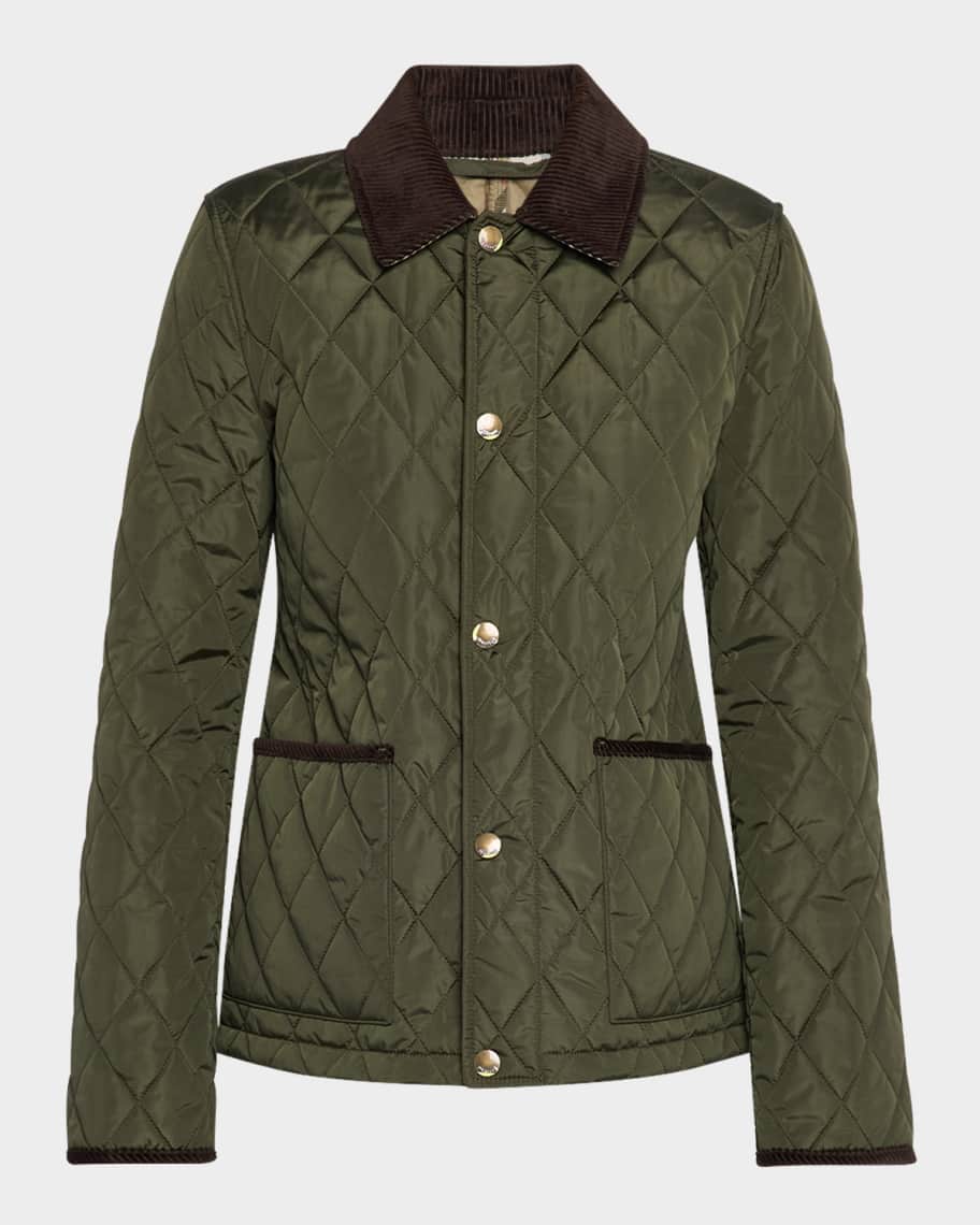 I_am（アイアム）の「corduroy collar check coat（ステンカラー