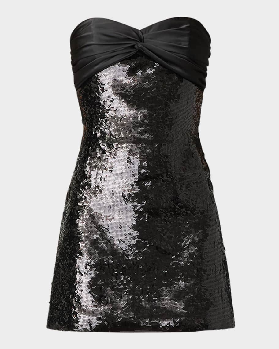 Shoshanna hollybrooke sequin dress top