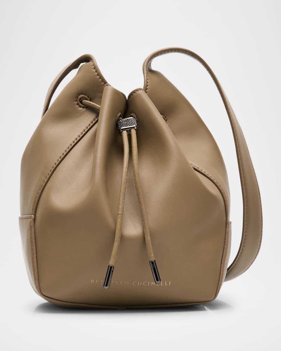 バッグ・カバンその他 Brunello Cucinelli General Brunello Cucinelli Buckle-Fastened Leather Tote Bag