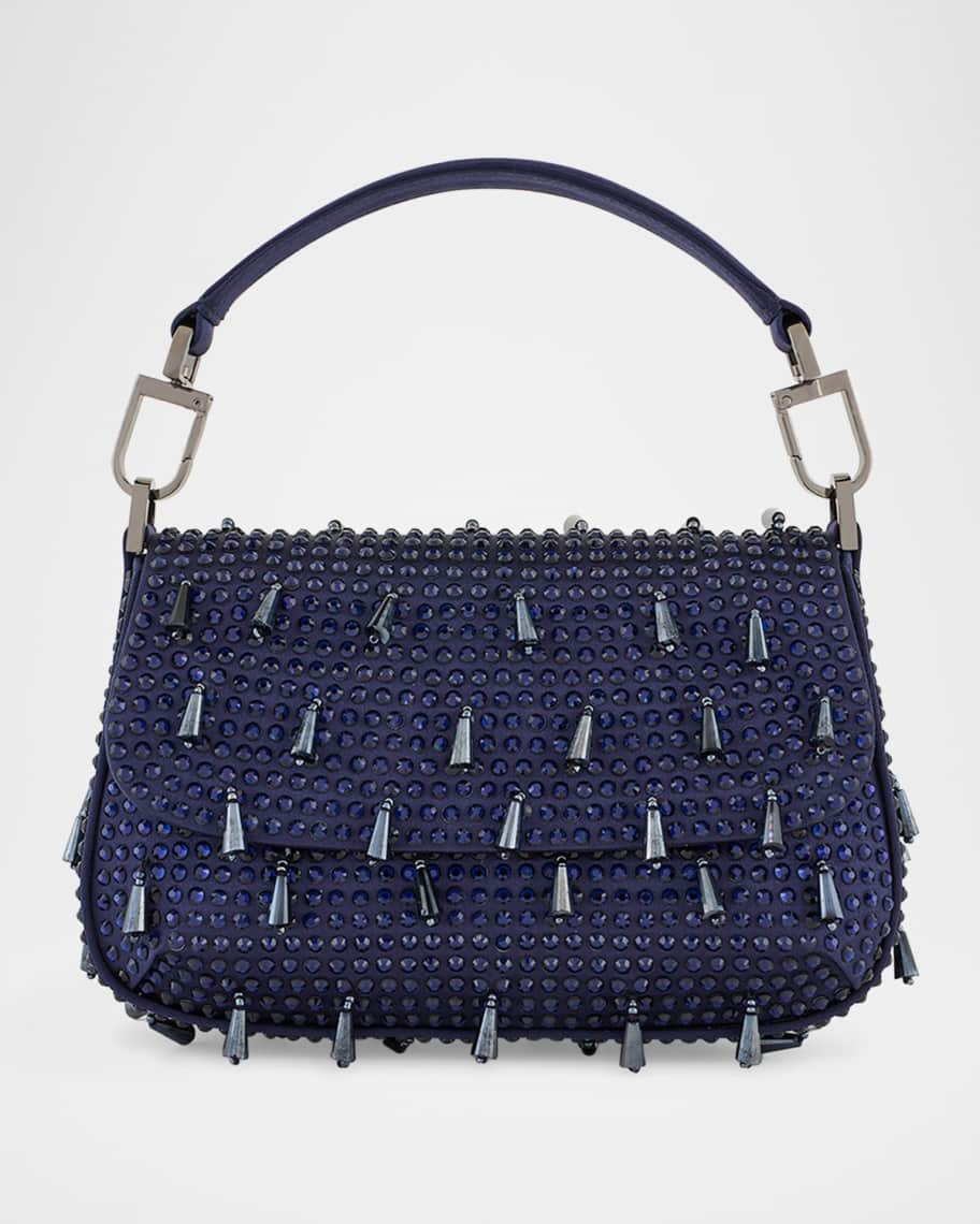 Giorgio Armani La Prima Small Beaded Top-Handle Bag | Neiman Marcus