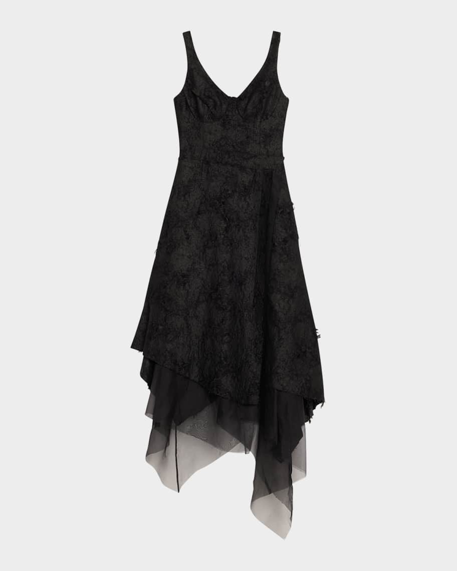 Ｊ☻ sahara Jacquard Vest Layered Dress SAHARA Jacquard Vest Layered Dress