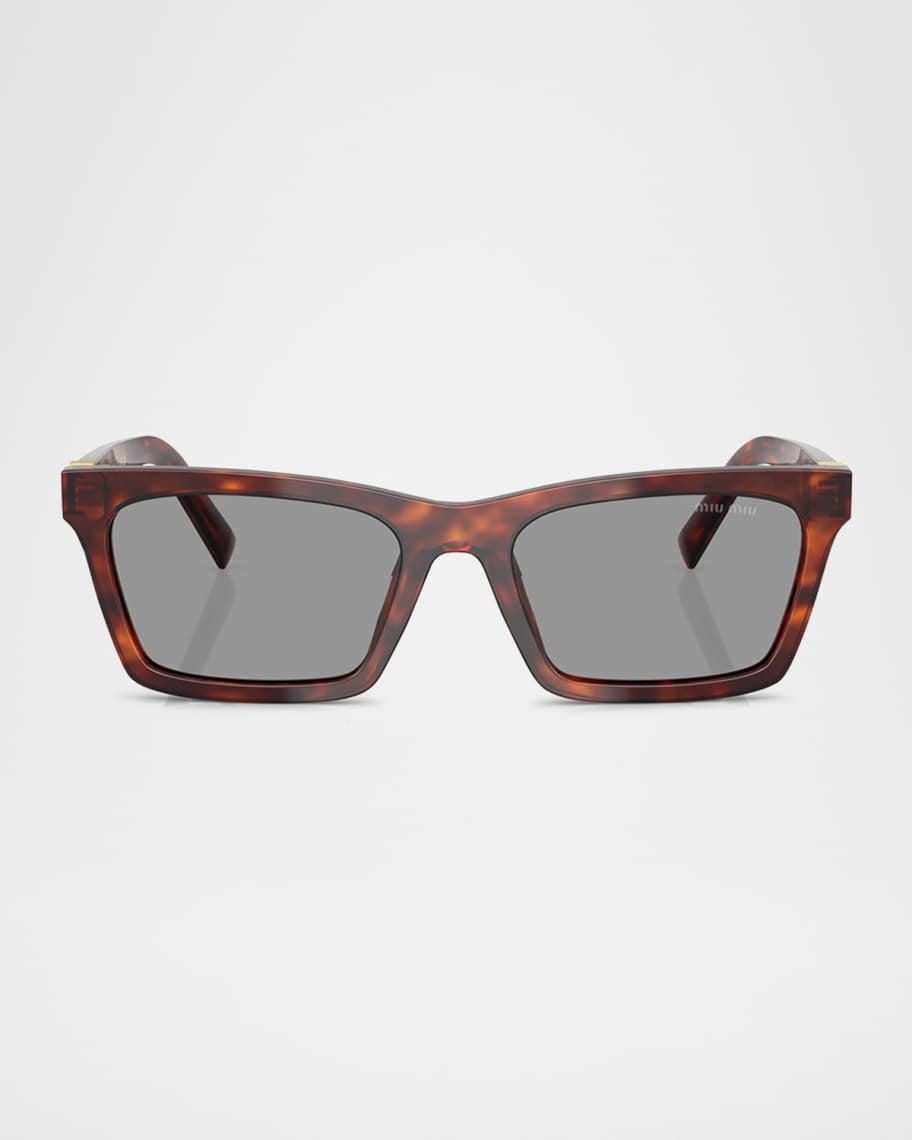 MiuMiu◆スクエアサングラス フェミニン トータス柄 MUA05S MUA05S sunglasses Black | SmartBuyGlasses US