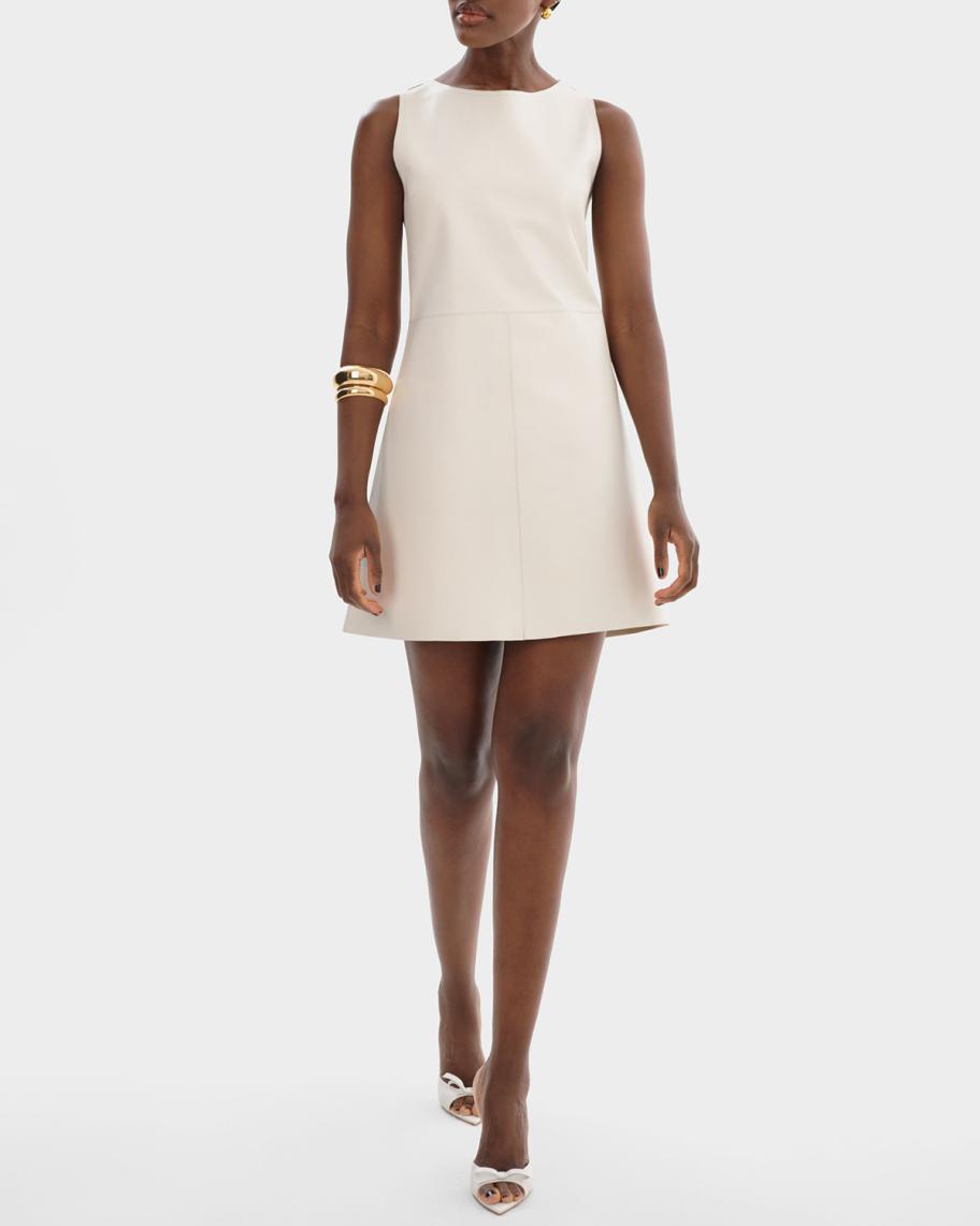 lamarque leather dress CASSANDRA