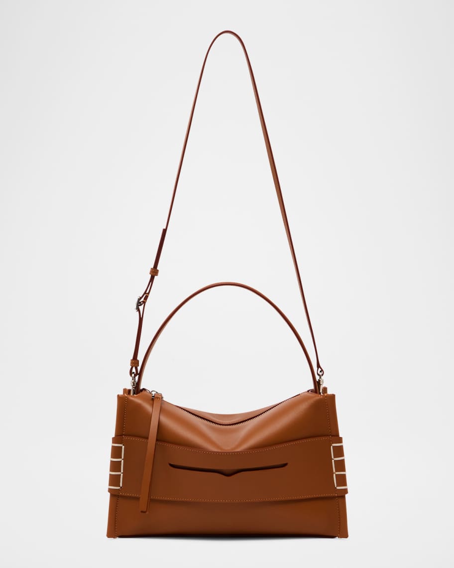 JW Anderson Penny Loafer Leather Crossbody Bag | Neiman Marcus