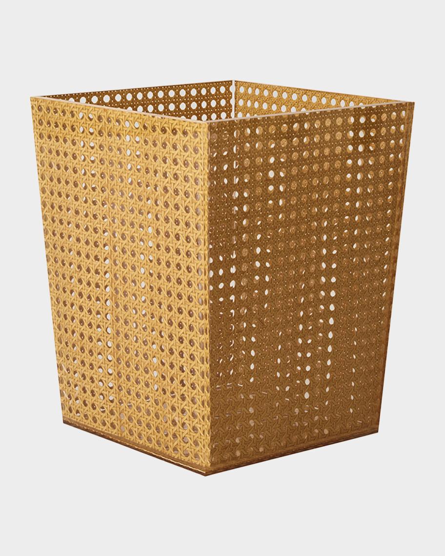 Kim Seybert Reed Waste Basket, Natural | Neiman Marcus