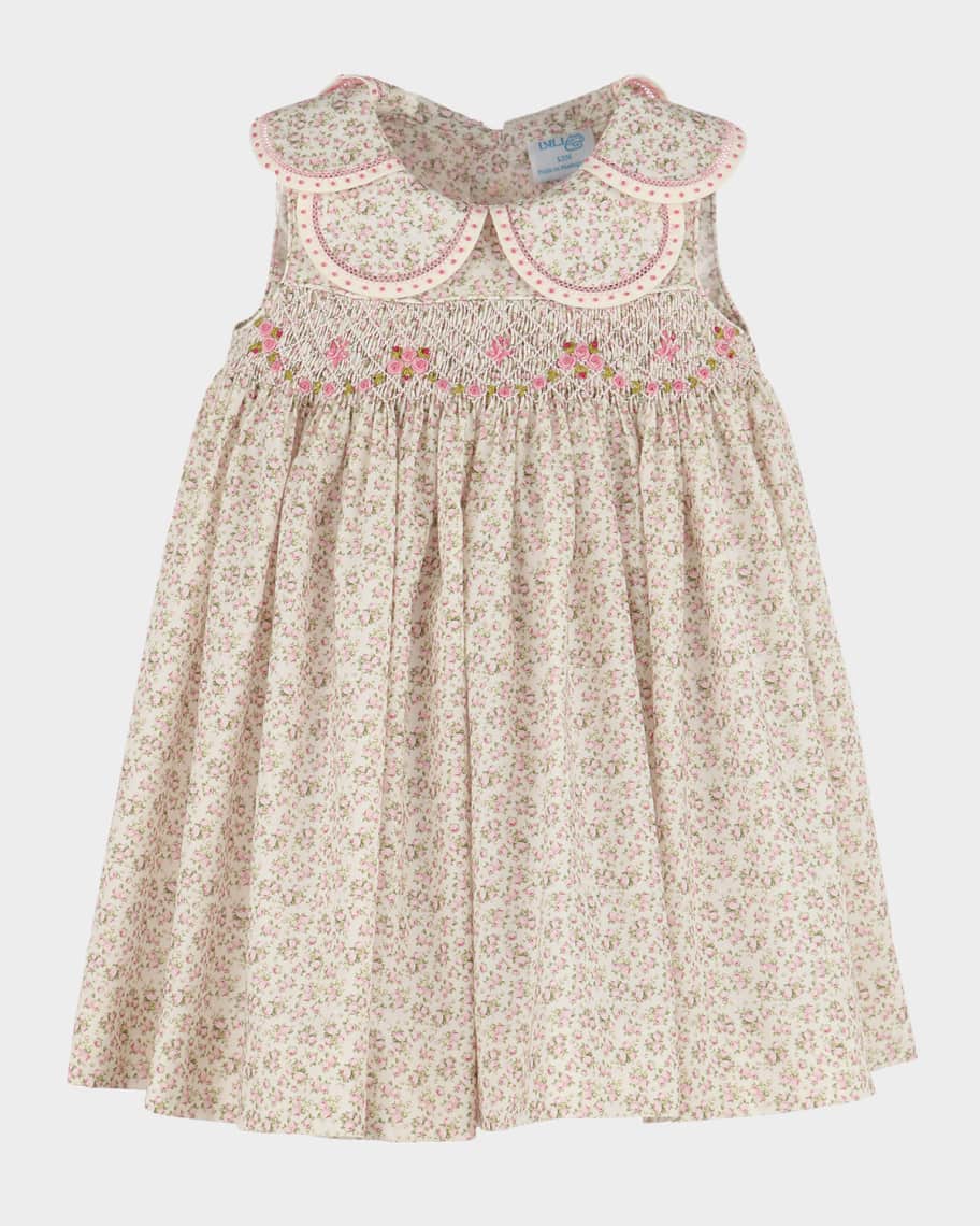 Luli & Me Gabby Girls Rose Pink Maddy Dress main image 1