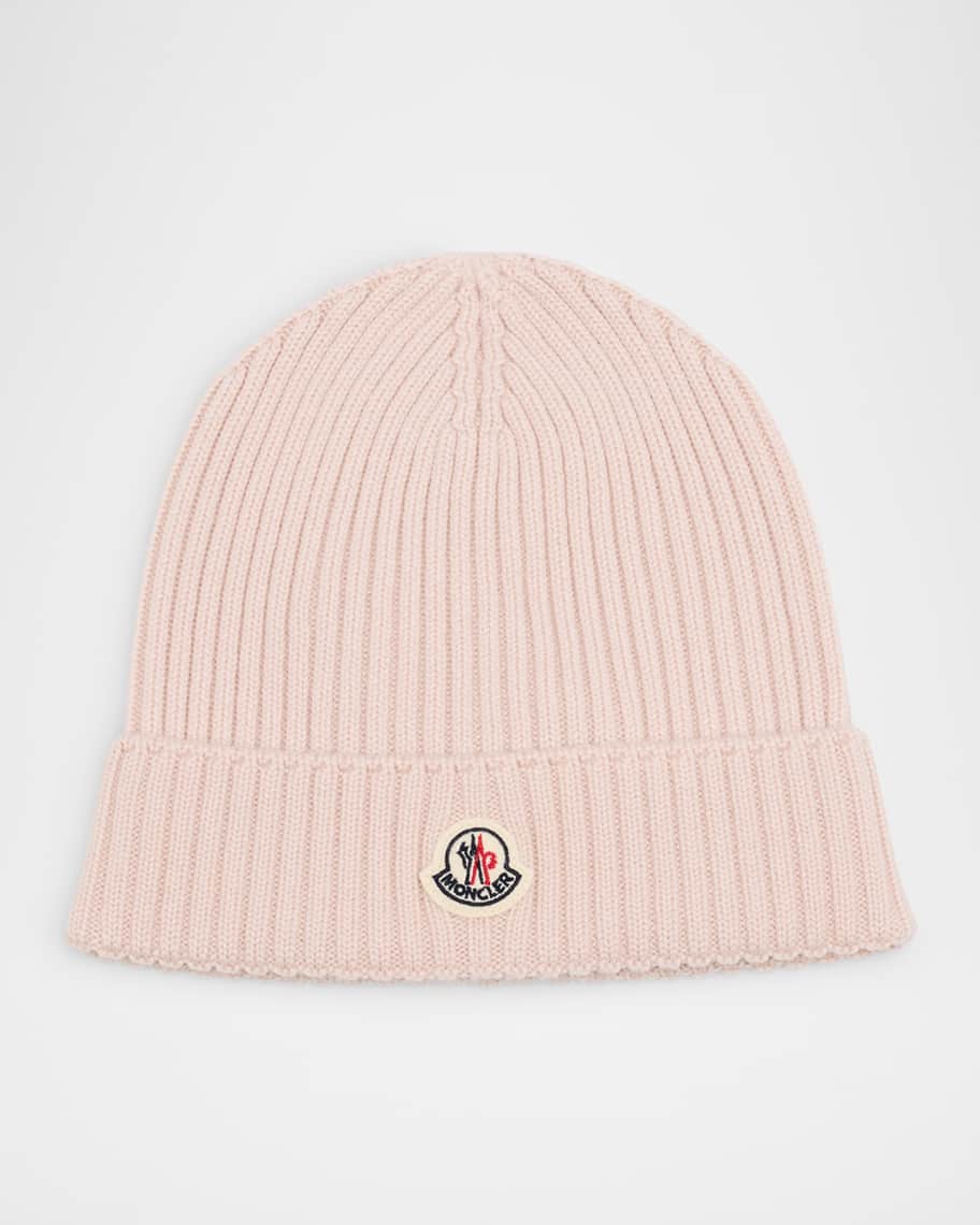 Moncler beanie pink store