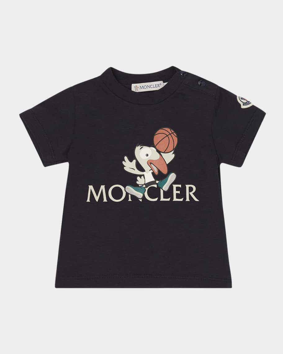 【関税＆送料込み】Moncler Embroidered Logo T-Shirt Moncler Men's Embroidered Logo T-Shirt | Neiman Marcus