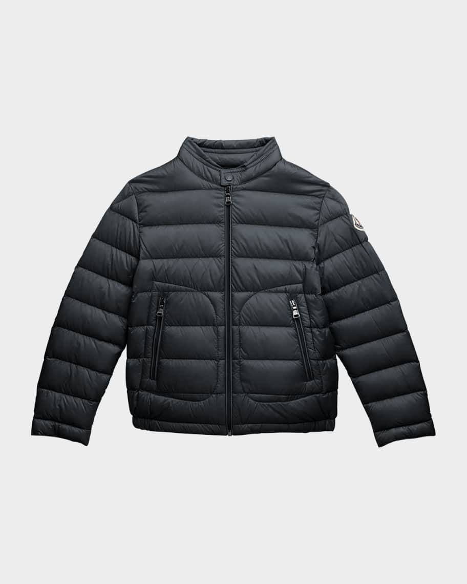 キッズアウター MONCLER FW25 'Cermasa' down jacket (K29541A00016597YW 542) Moncler Boy's Acorus Puffer Down Jacket, Size 4-6 | Neiman